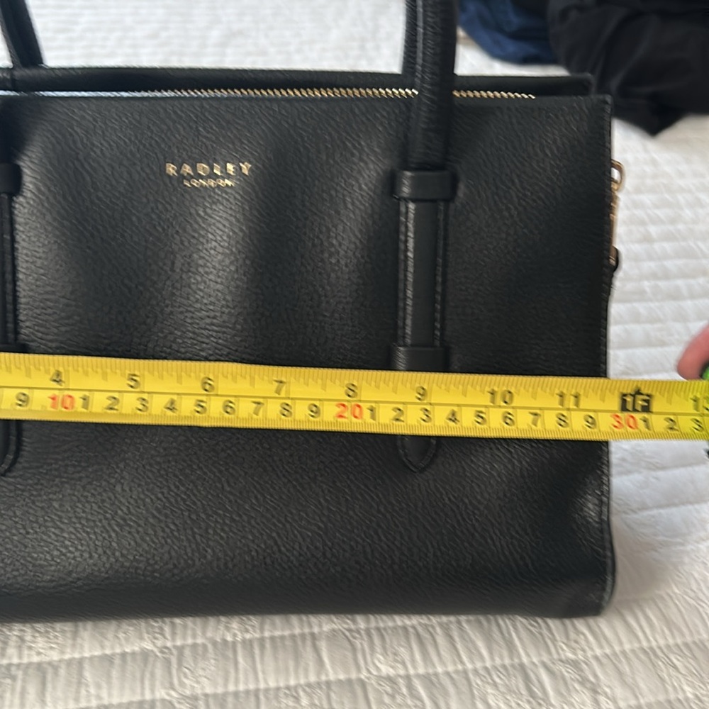 RADLEY LONDON Black Satchel with Structured Design - Picture 10 of 12